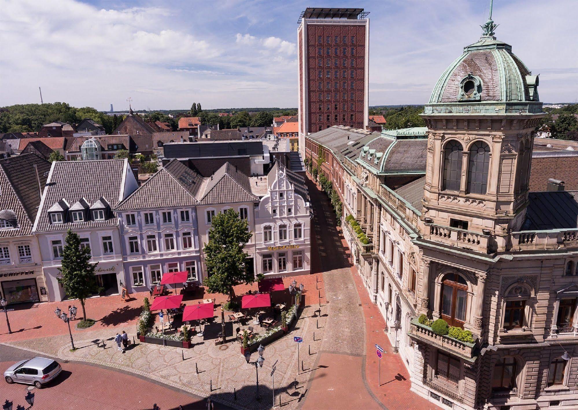 Hotel Am Fischmarkt Rheinberg Eksteriør billede